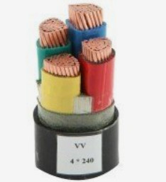 Buy Copper PVC Armored Cable , Insulated Black Power Cable Insulation at wholesale prices