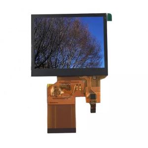 0.5mm Pitch 320x240 350cd/M2 3.5 Inch Tft Lcd Touch Screen