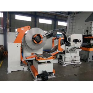 1300 Mm Width 3 In 1 Medium Coil Feeder Machine Cooperated With Punching