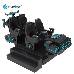 Multiplayer Vr Games 9D Virtual Reality Simulator 6 Seats 220V CS ISO9000