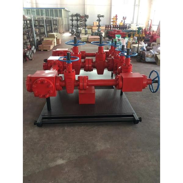 3 1/16" X 10000psi Wellhead Manifold For Oil Well Flow Control Equipment
