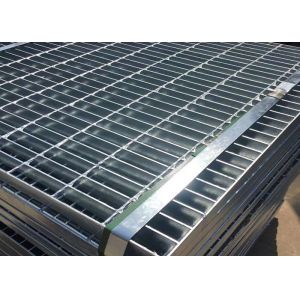 Park Drain Catwalk Metal Grating 30X100mm Light Weight Impact Resistance