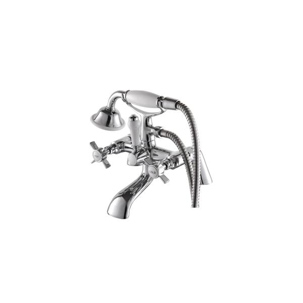 Buy Durable Brass Shower Bath Mixer Tap , Chrome Modern Bathroom Faucets at wholesale prices