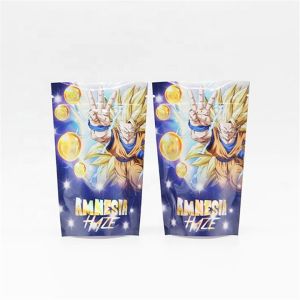 CPP PET Aluminum Foil ziplockk Bag Doypack CMYK Printed 3 Side Seal Pouch