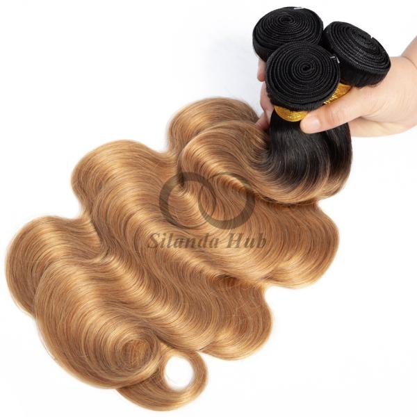 #T1B/27 Body Wave Remy Human Hair Bundles Sew In Weave Bundles Brazilian Bundle Deals