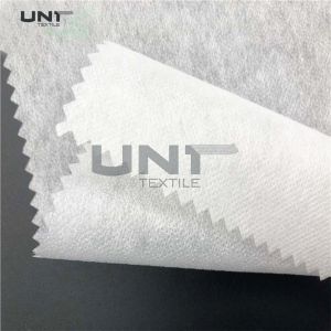 Adhesive Fusible Non Woven Interlining Double Dot For Garment