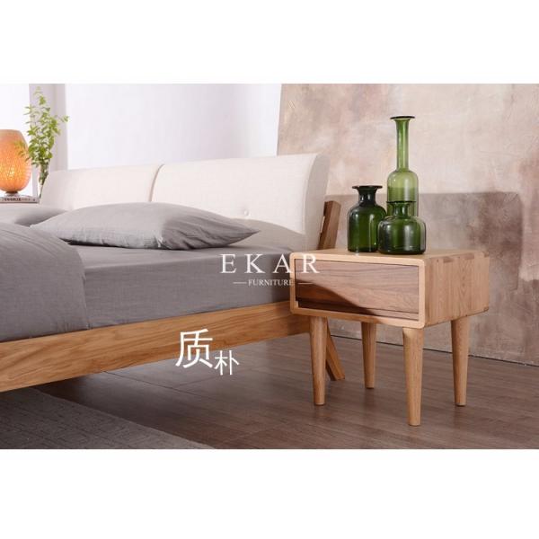 European Bedroom Furniture 4 Legs Wooden Bedside Night Stand Tables