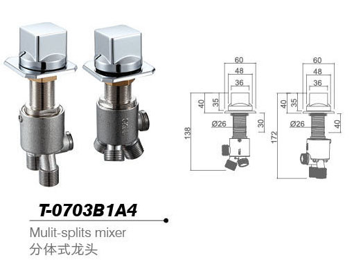 Bathtub mixer,Faucet,T-0703B1A4