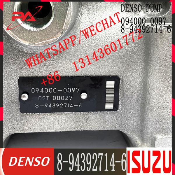 094000-0097 DENSO Diesel Fuel Unit Injector pump 094000-0098 094000-0097 for ISUZU 6HK1 8-94392714-6