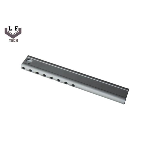 Buy Natural Anodized Aluminum Extrusion Profiles CNC Machining Holes at wholesale prices