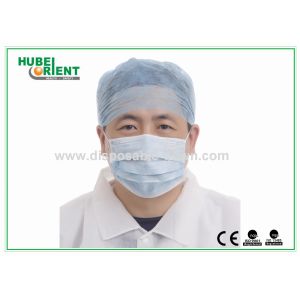 Disposable Medical SMS Anti-Bacterial Waterproof Doctor Cap With Back Elastic