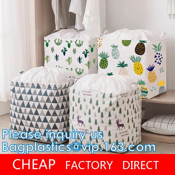Buy Laundry Baskets with Easy Carry Handles, Hamper, Folding Washing Bins, Family Laundry Room Bathroom at wholesale prices