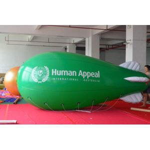 Quality flying blimps inflatable advertising/helium flying blimps for sale