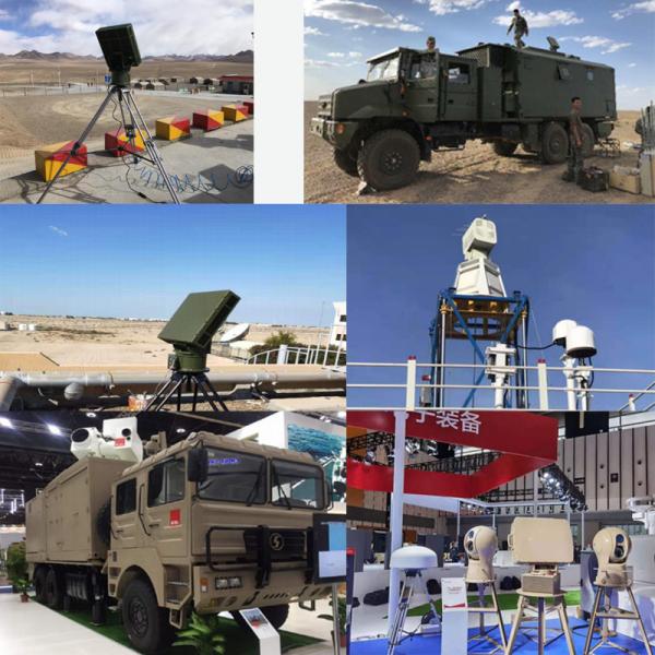 2-18 GHz Frequency Perimeter Surveillance Radar With Solid State Transmitter And