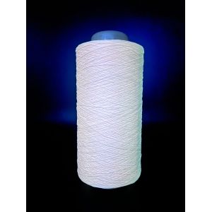 450D Diy Glow Yarn Natural White Fluorescent Knitting eco friendly