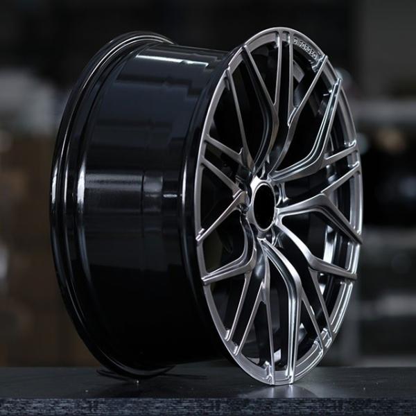 FORGED Concave T6061 Gun ash 5x108 5x112 5x114.3 5x120 piece car alloy wheels 18 19 20 21 22inch suppliers wheels
