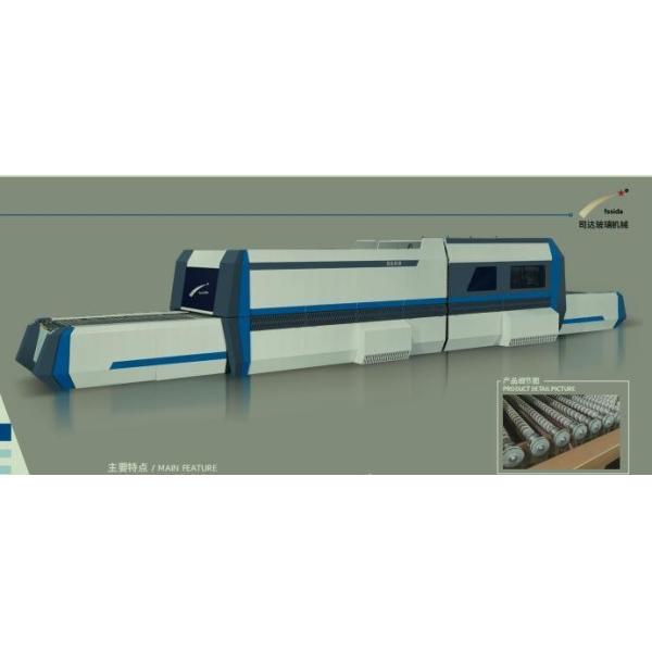 Glass Tempering Machine with and Blower Control Controlled by Frequency