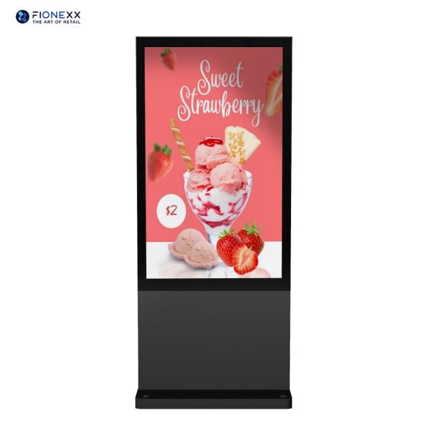 65inch 4K Digital Display Totem Indoor Freestanding Kiosk Advertising Display