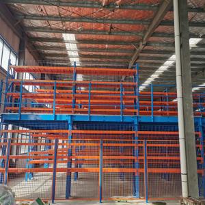China Adjustable Mezzanine Floor Racking System Warehouse Multi Tier Rack on sale