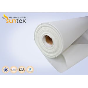 PU Coated Fiberglass Fabric 460gsm Fireproof Thermal Insulation Material