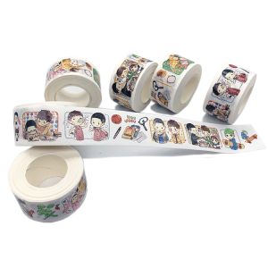 Tearable 65g CMYK Decorative Masking Washi Tape