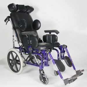 Manual Aluminium Lightweight Wheelchairs Safety Pediatric Kids Cerebral Palsy CP