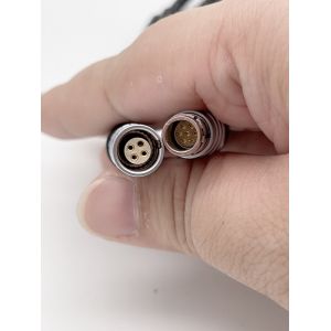 Black 4 Pin Lemo Cable To Fischer 4 Pin 7 Pin For BNVD AVINS Night Vision