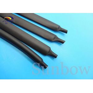 Black 7mm Polyolefin Heat Shrink Tubing Shrinkable Tube Halogen free