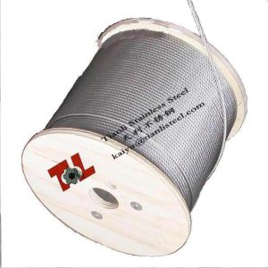 Quality Stainless Steel Wire Rope 304 A2 1.4301 7x7 2mm with BS EN 12385-4 Standard for sale