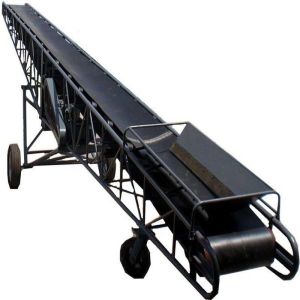 Heat Resistant Belt Conveyor System for Chemical Industry and Grain Transport