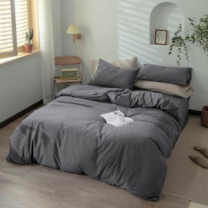 All-Season Solid Pattern King Size Microfiber Hotel Bedding Sets at Reador for