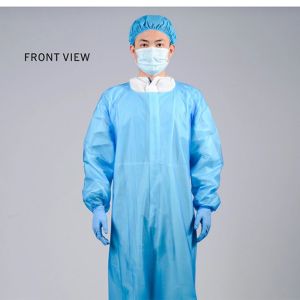Level 2 Cpe Hospital Ppe Disposable Surgical Gown ISO 13485