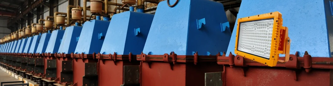 LED Explosion Proof Light Atex Certified High Power ADC12 Aluminum Housing Zone 1 Zone 2 LNG Gas Station Oil Industry