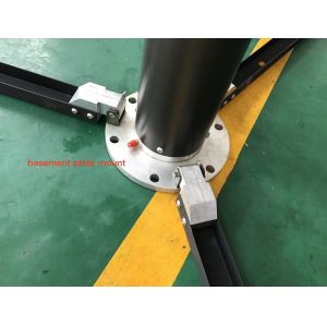 15m lockable pneumatic telescopic mast 30~400kg payloads