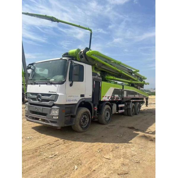 Zoomlion Used Concrete Pump Truck 56m Concrete Boom Pump with Mercedes Benz