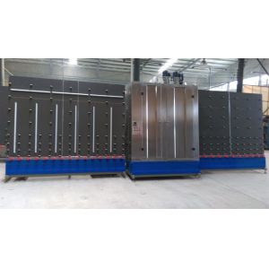 Vertical Low - E Automatic Glass Washer Machine With Plc Control System