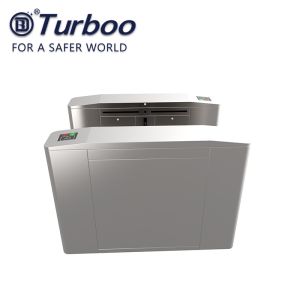 Quality Waist Height Flap Barrier Turnstile / Pedestrian Turnstile Gate Access Control for sale