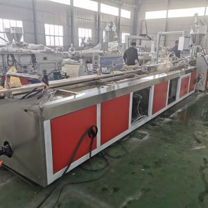 Customizable 300mm PVC WPC wall panel extrusion line as Requirement