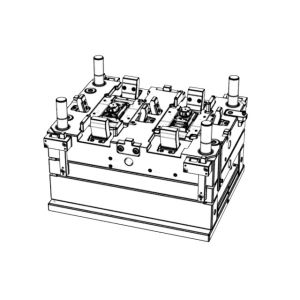 OEM / ODM ： Hot Runner Injection Molding & Transparent On-board Rear Housing (1