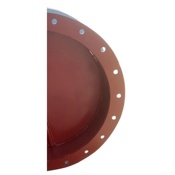 Flue Gas Damper Stainless Steel Valve High Temperature Resistance Waste-to-Energy Plants