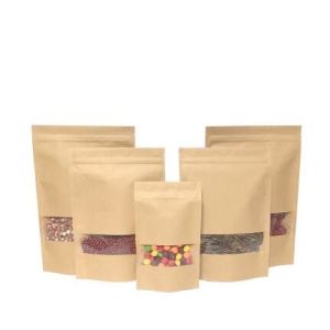 Best Price Food Grade Customized Size Print Coffe Bean Kraft Paper Bag Packaging