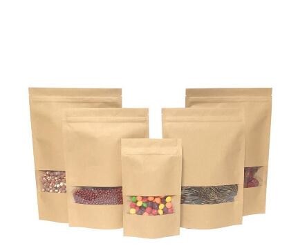 Best Price Food Grade Customized Size Print Coffe Bean Kraft Paper Bag Packaging Of Coffee