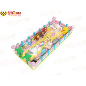 Quality Inflatable Childrens Bouncy Castle With Animals Elephant Rabit for sale