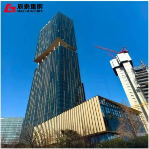 Professional Prefabricated Hot-rolled Galvanized Steel Structure Office Building