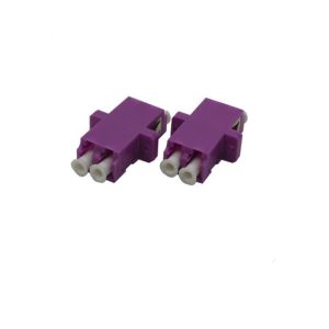 LC - LC DX Fiber Optic Adapter , Plastic Material Fiber Optic Connector Adapters