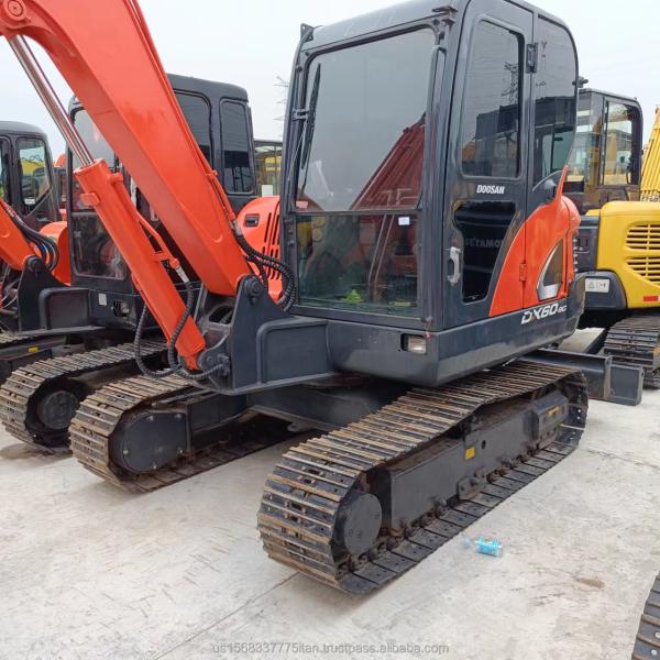 DOOSAN DX60 Excavator in with Excellent Efficiency and Good Performance at Affordable