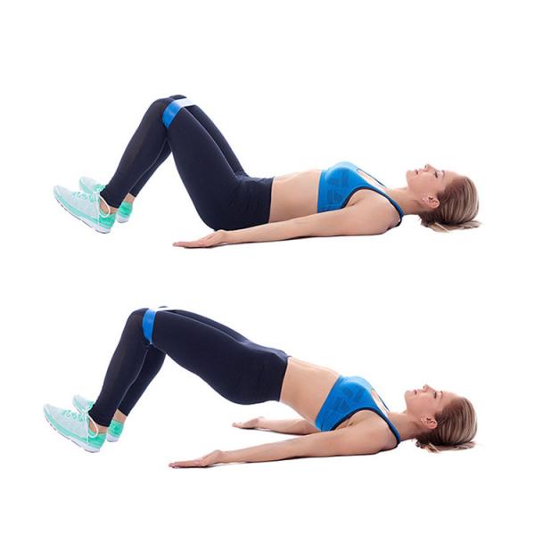 0.5MM Durable TPE Resistance Bands Non Toxic Body Shaping