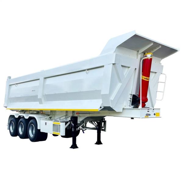 Buy 10 M 3 Axle U-Type Front Top Self-Dumping ABS Anti-Lock Braking System Cargo Semi Tipper Trailer in China at wholesale prices