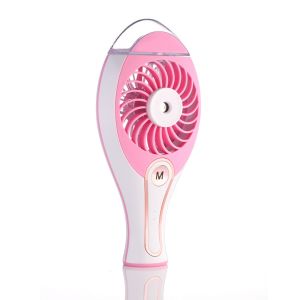 Quality Novelty gifts handheld mist cooling air fan air cooler spray water air mist fan rechargeable for sale
