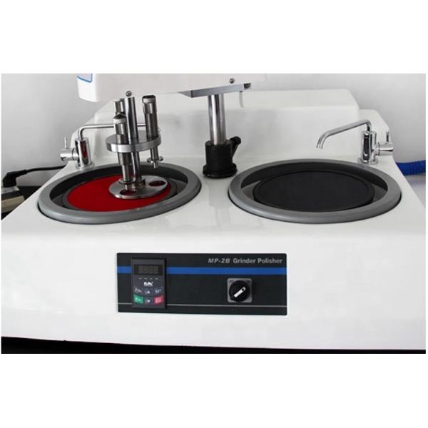 Double Disks Metallographic Sample Grinding And Polishing Machine With Stepless Speed